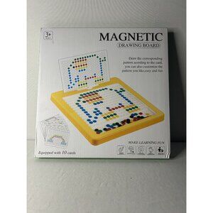 Magnetic Drawing Board For Kids Ages 3+ With 10 Cards